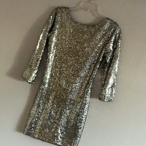 Sequence mini dress